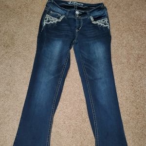 Wallflower blue jeans